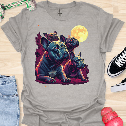 Bulldog & Moon - V3 - Quads T-Shirt